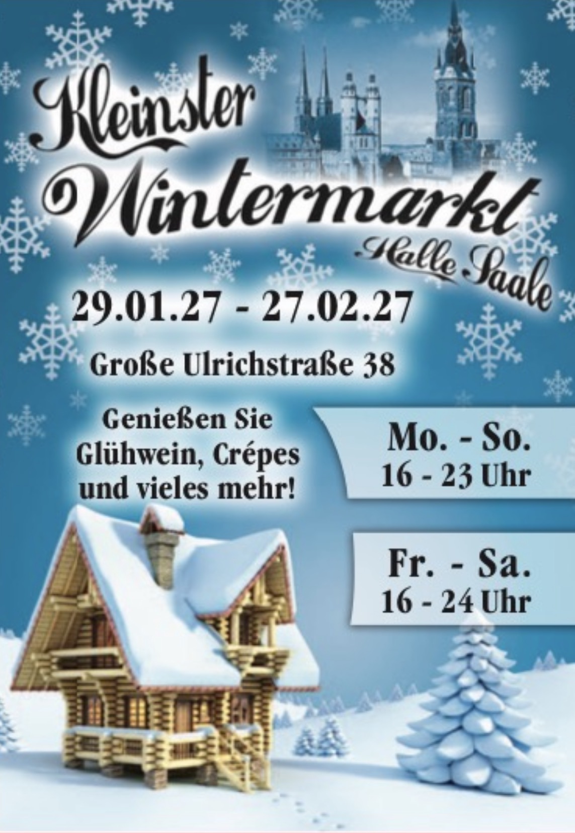 Halles kleinster Wintermarkt
