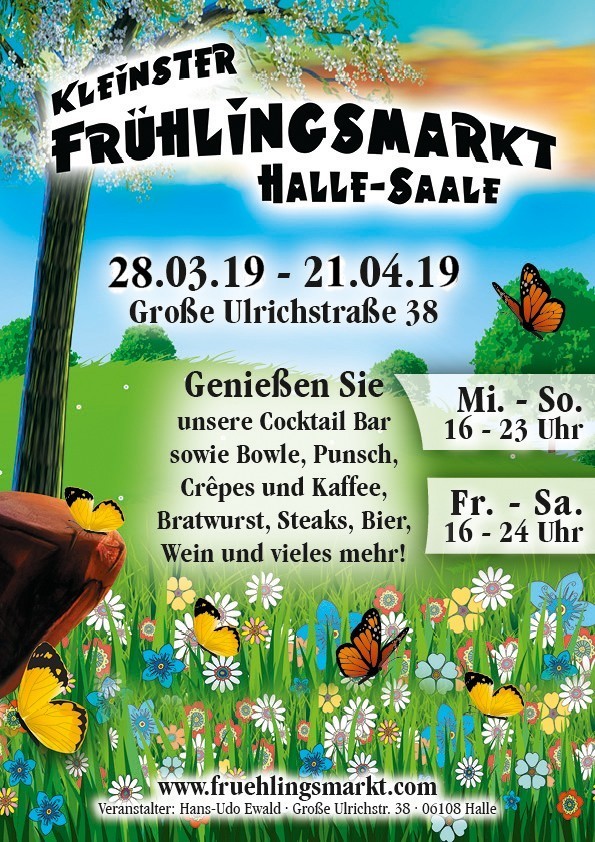 Halles kleinster Oster- und Frühlingsmarkt 2018